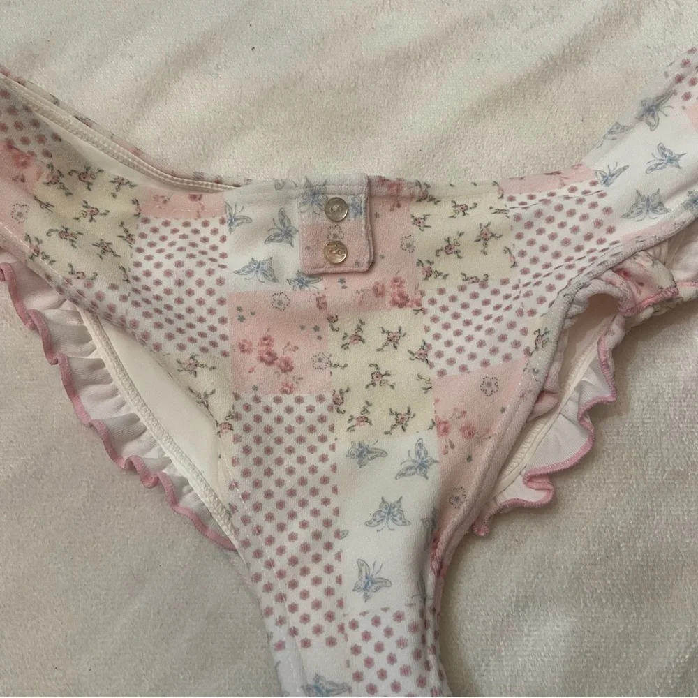 New! Frankie's Bikinis x Sydney Sweeney Chiara Bikini Briefs bottoms 3892